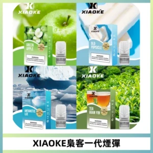 XIAOKE梟客一代煙彈 替換式霧化電子煙 通用 RELX 悅刻一代主機
